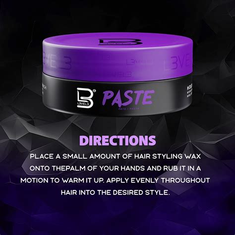 l3vel matte finish paste